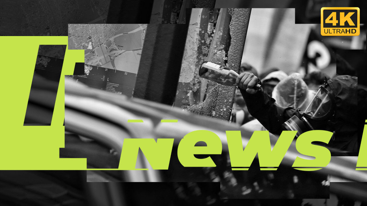 充满动感且充满活力的新闻介绍素材库精选AE模板