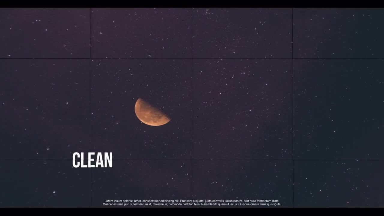 流畅整洁优雅动画幻灯片素材库精选AE模板