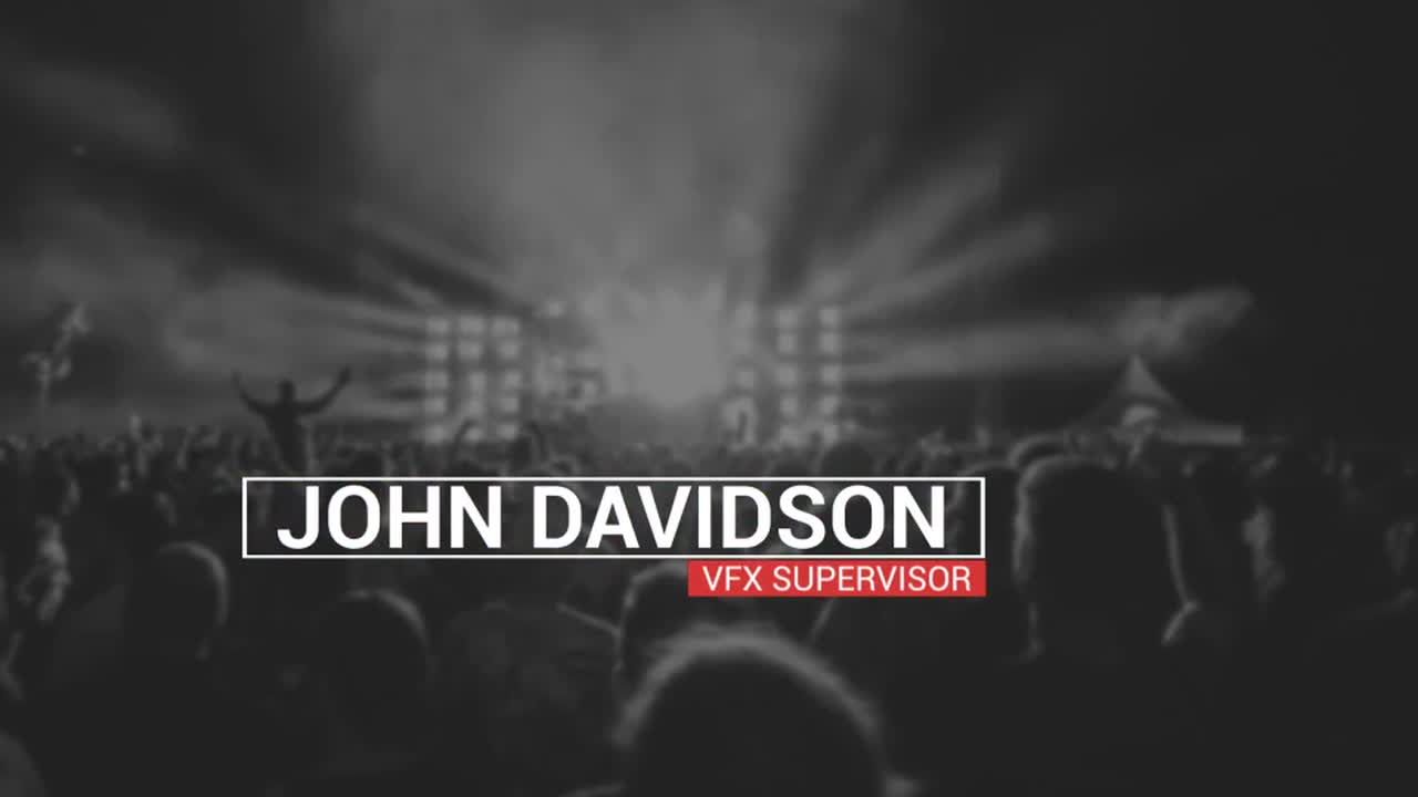 12个科技感毛刺字幕条标题动画素材库精选AE模板