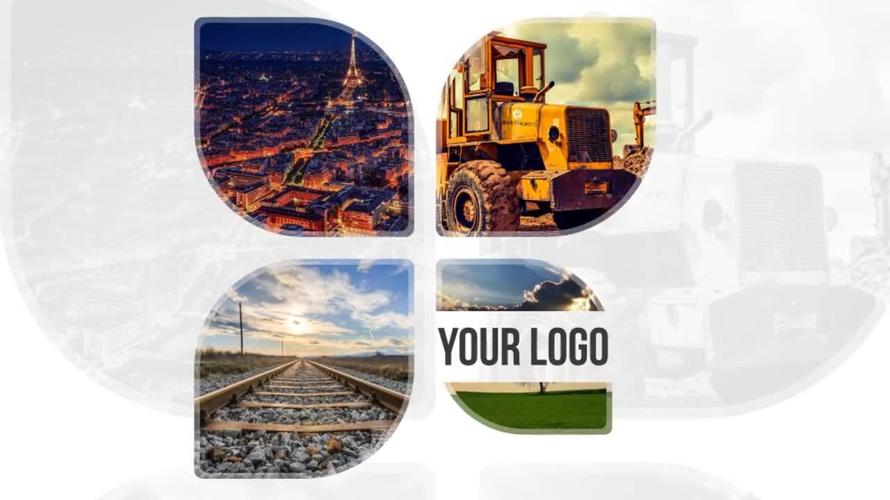 5个时尚干净优雅的动态开场白素材库精选AE模板