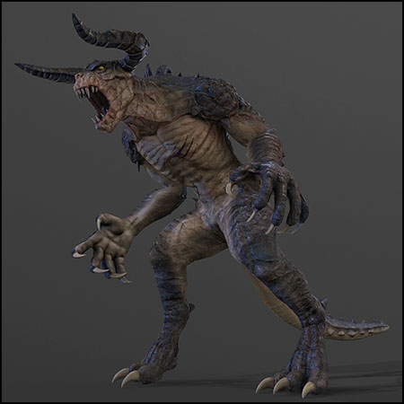 辐射4-死亡爪游戏怪物素材之家精选3D模型