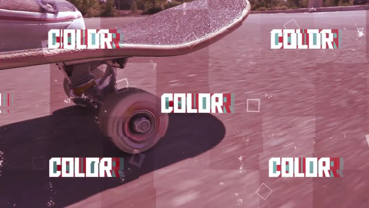 时尚转场效果器素材库精选AE模板