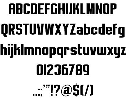 Roskilde DEMO font插图1