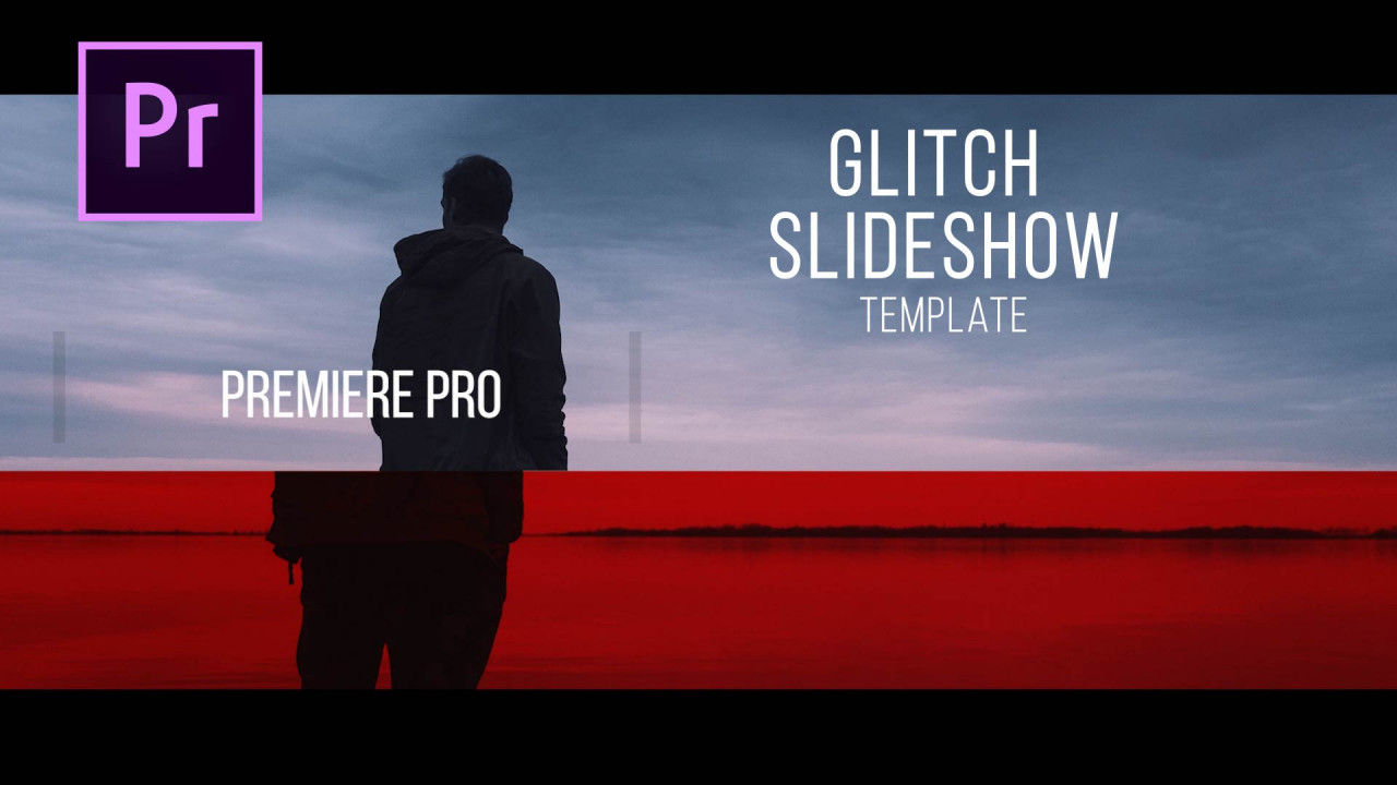 整洁彩色信号损坏动画素材库推荐PR模板