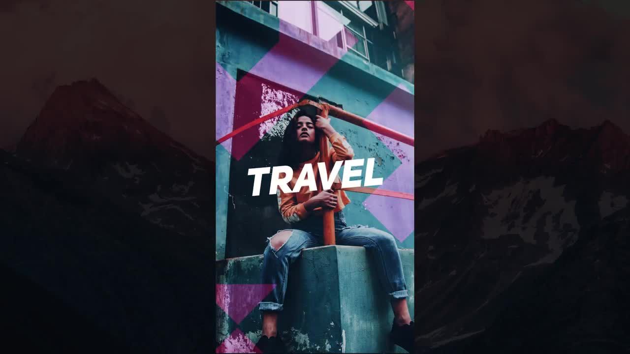 快速底多边形文本设计素材库精选AE模板