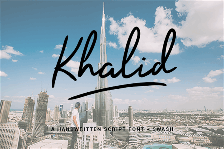 Khalid Personal font插图 Khalid Personal font插图