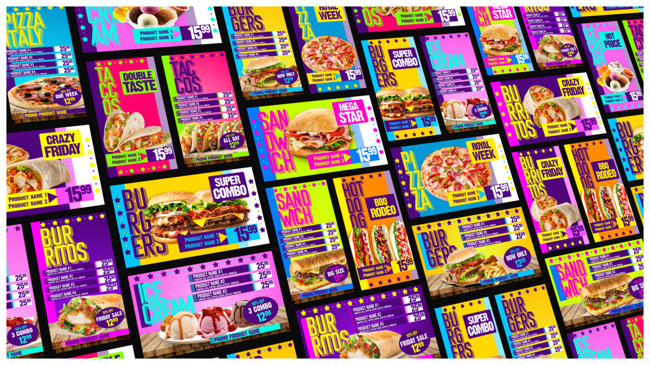 餐饮行业产品宣传视频特效素材库精选AE模板