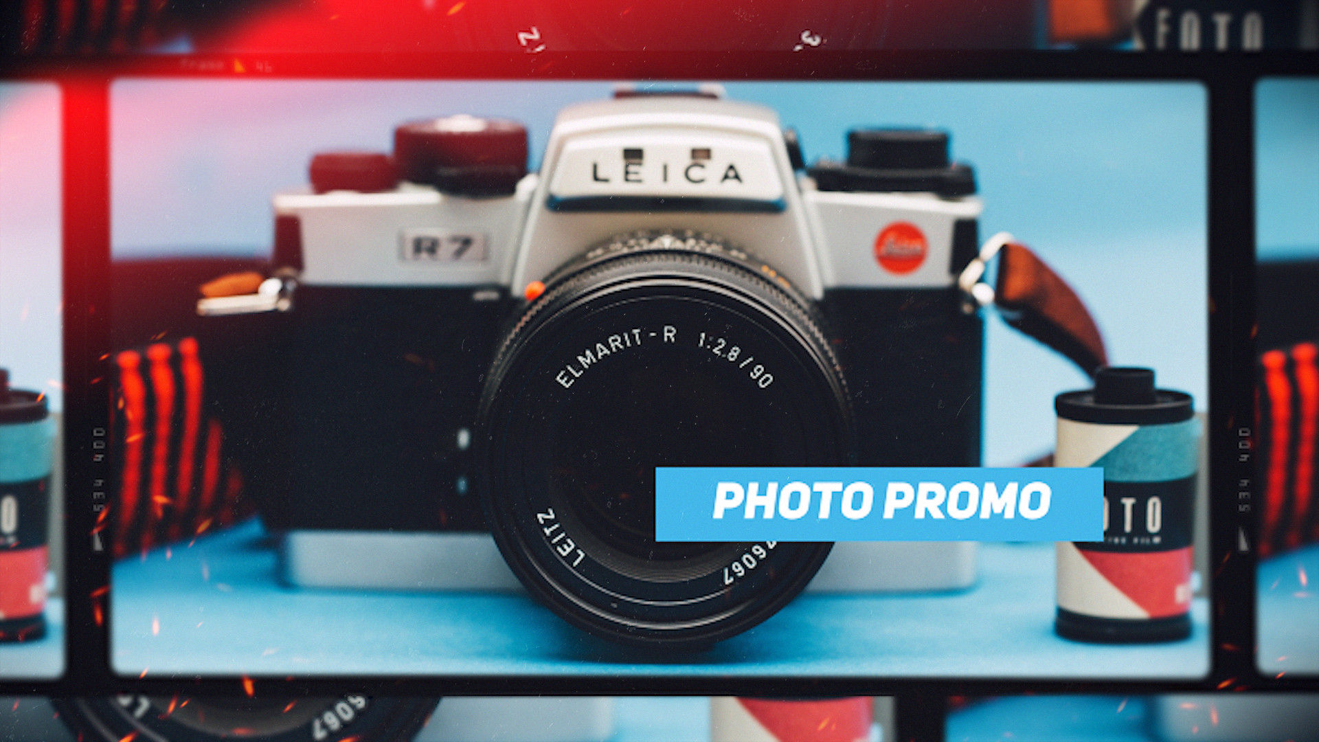 精美照片展示动画Pr模板