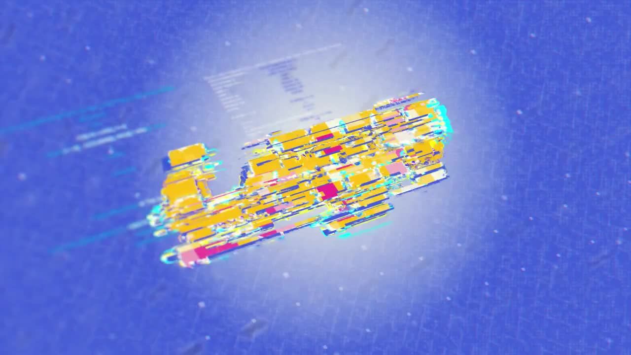 简约时尚分层徽标素材库精选AE模板