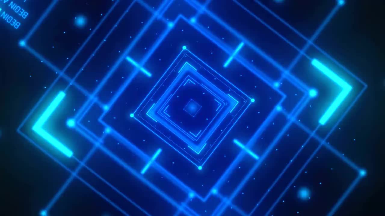 超现代科幻标志素材库精选AE模板