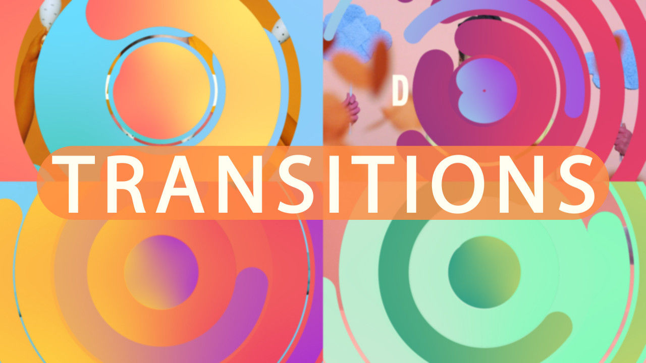 10分圆过渡效果的素材库精选AE模板