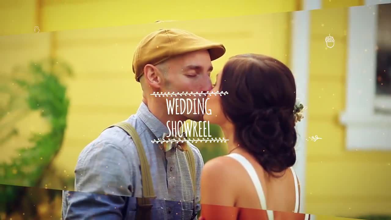 卷轴电影婚礼展示素材库精选pr模板