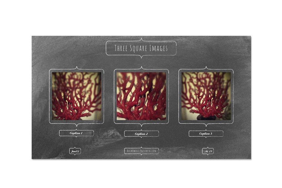 黑板报风格PPT幻灯片模板 Alchemist Powerpoint Templates插图(5)