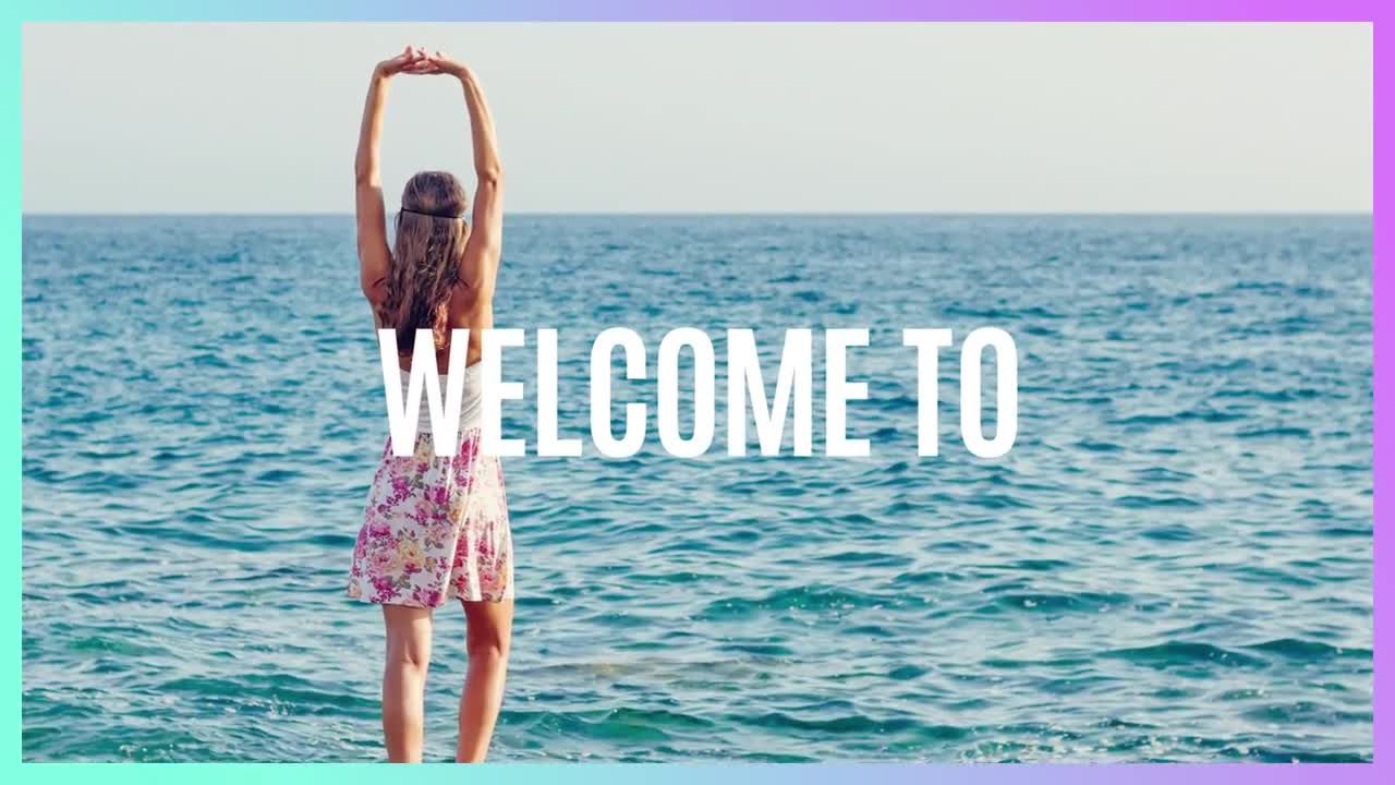 夏季开场白明亮动态素材库精选AE模板