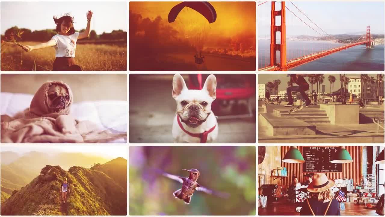 完美的动态帧促销素材库精选AE模板