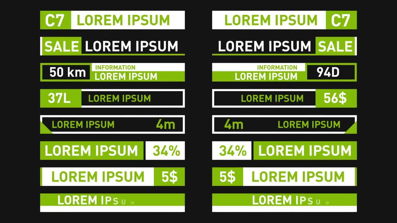 48个创作性标题动画素材库精选AE模板(下)
