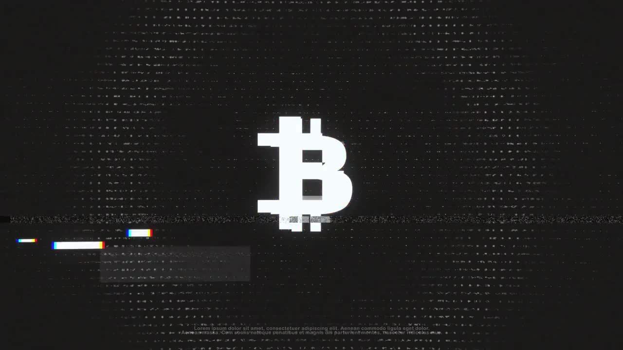 时尚故障徽标显示素材库精选AE模板