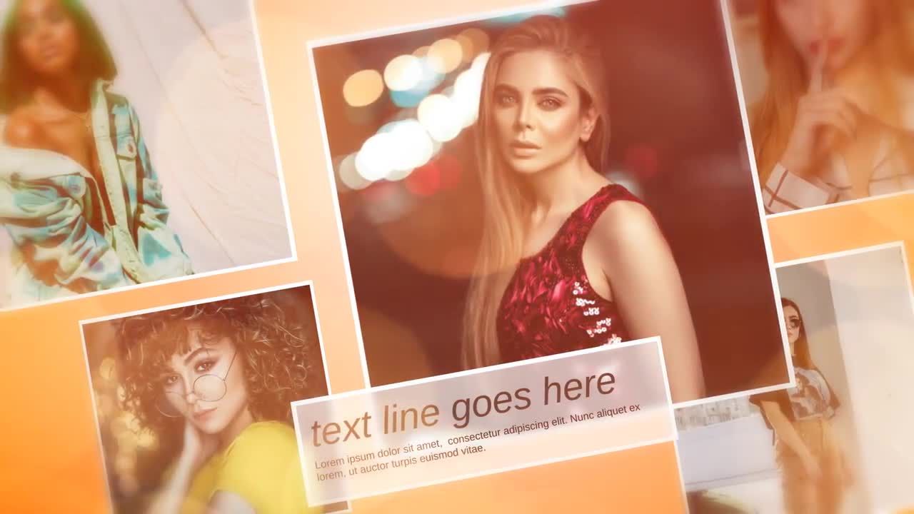 光照片幻灯片素材库精选AE模板