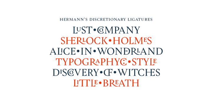 Hermann Font Family插图1