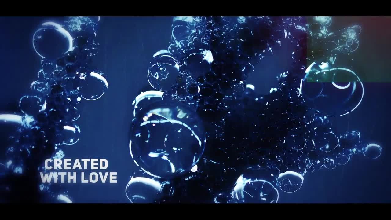 程式化设计效果的电影幻灯片素材库精选AE模板