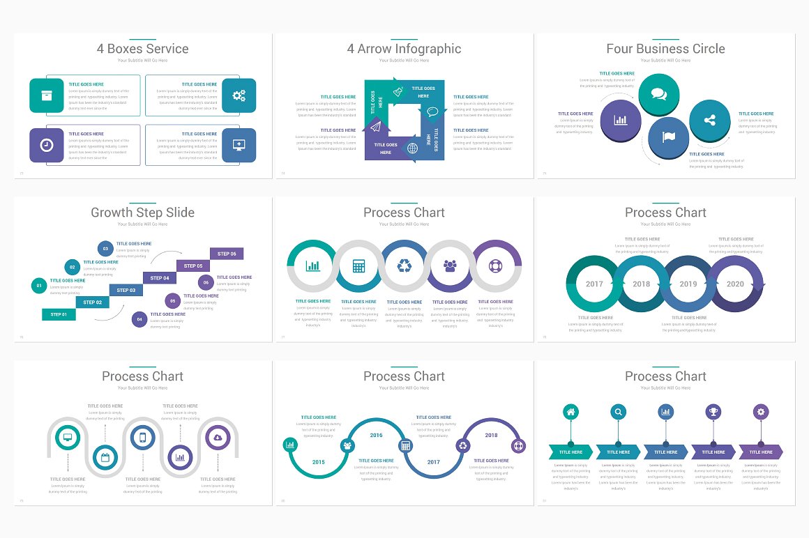 专业创意的科研PowerPoint模板下载插图(11)