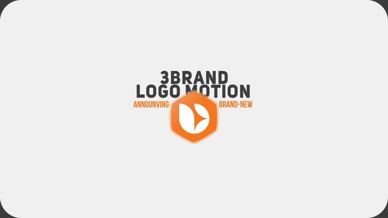 3种徽标动画样式素材库精选AE模板