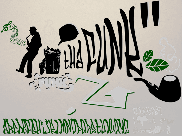 THA FUNK – URBAN HOOK-UPZ font插图