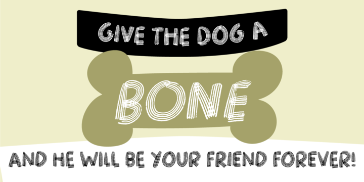 Bangebuks Font插图1