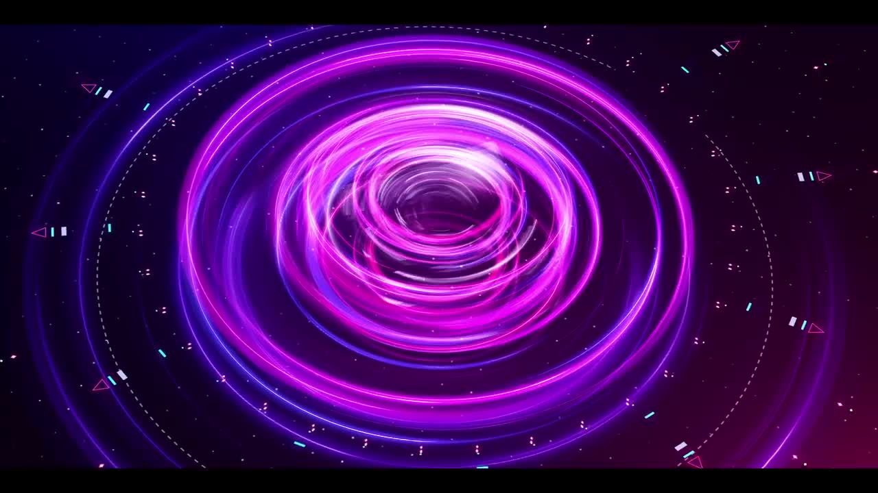 现代时尚明亮的数字风格化徽标素材库精选AE模板