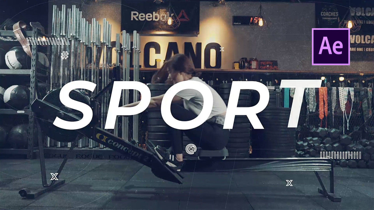 新电影动作开场白素材库精选AE模板