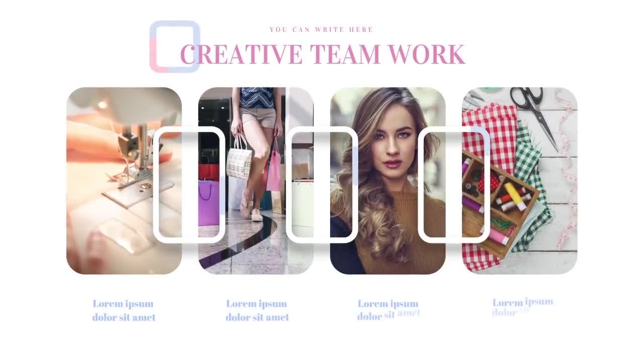 设计精美时尚促销活动素材库精选AE模板