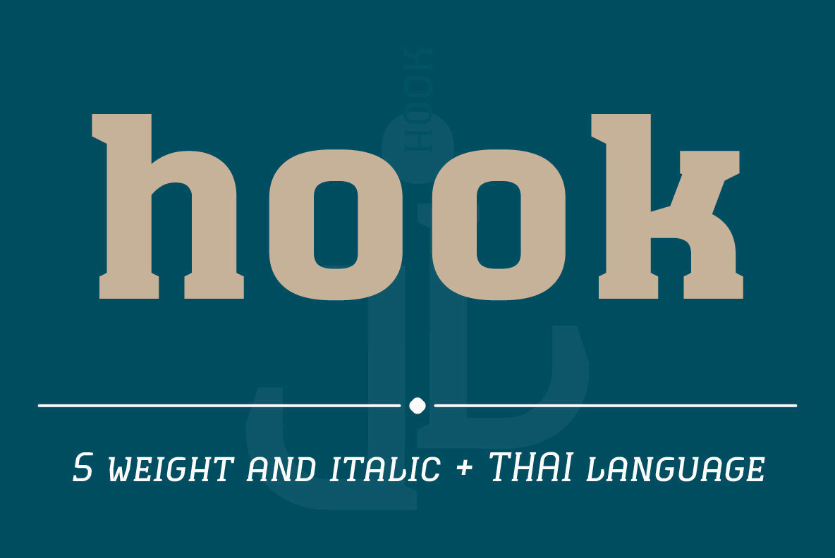 Hook Font Family插图