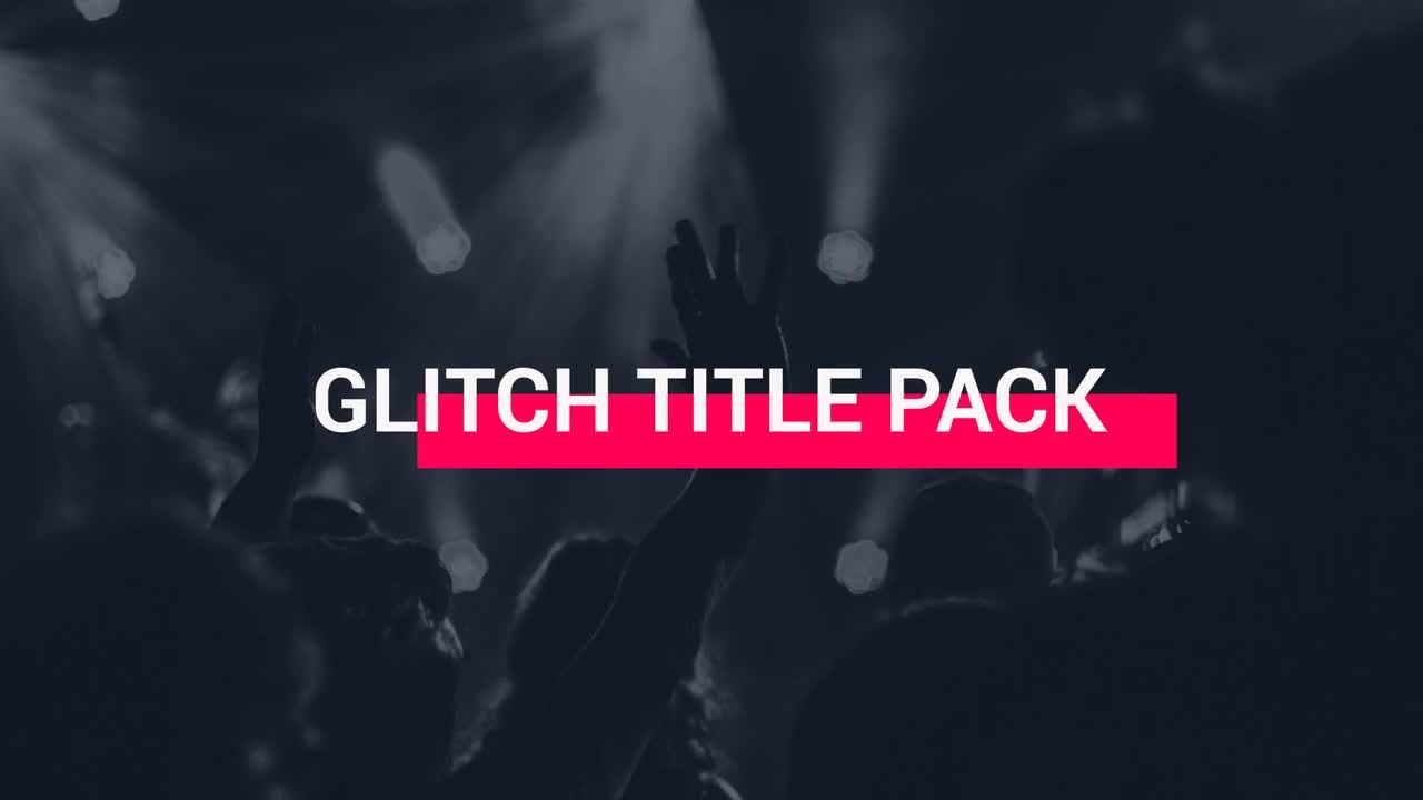 12个彩色的商业广告动态文本展示素材库精选AE模板