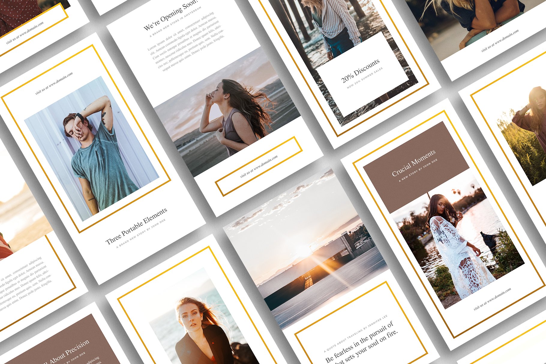 摄影大片既视感Ins故事贴图模板素材库精选 Brazil Instagram Stories插图(2)