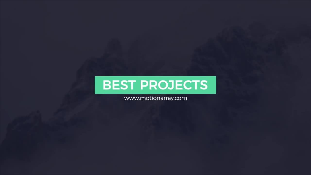 15个时尚动态的动画标题素材库精选AE模板