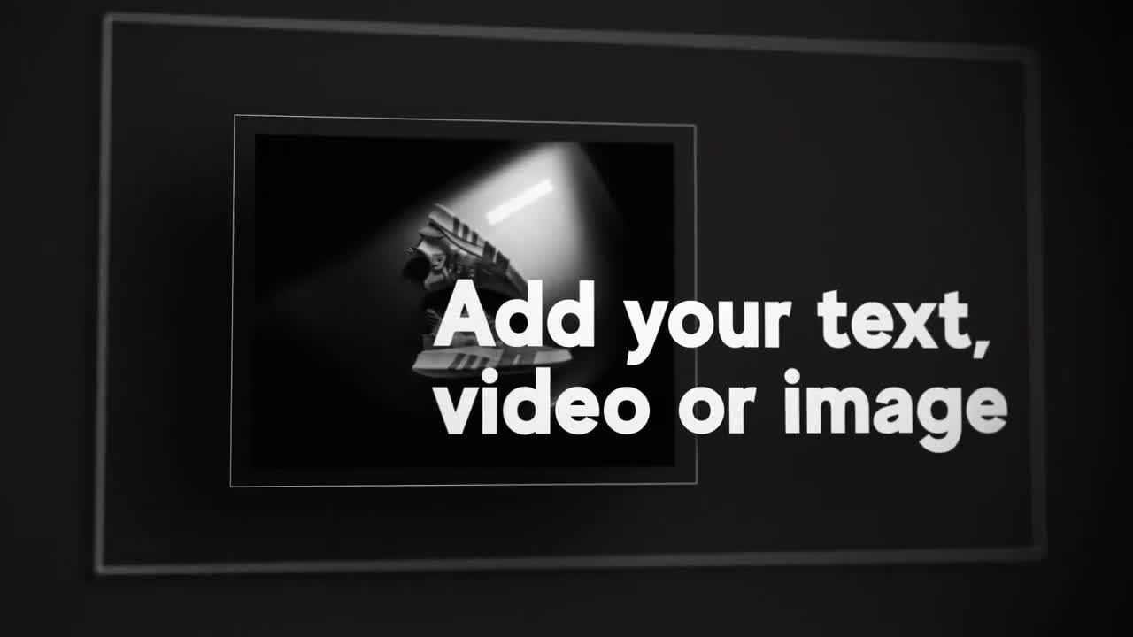 时尚创意精致的宣传介绍素材库精选AE模板