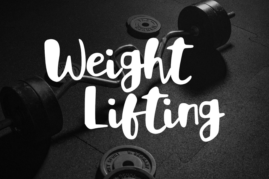 Reality Brush Font插图2