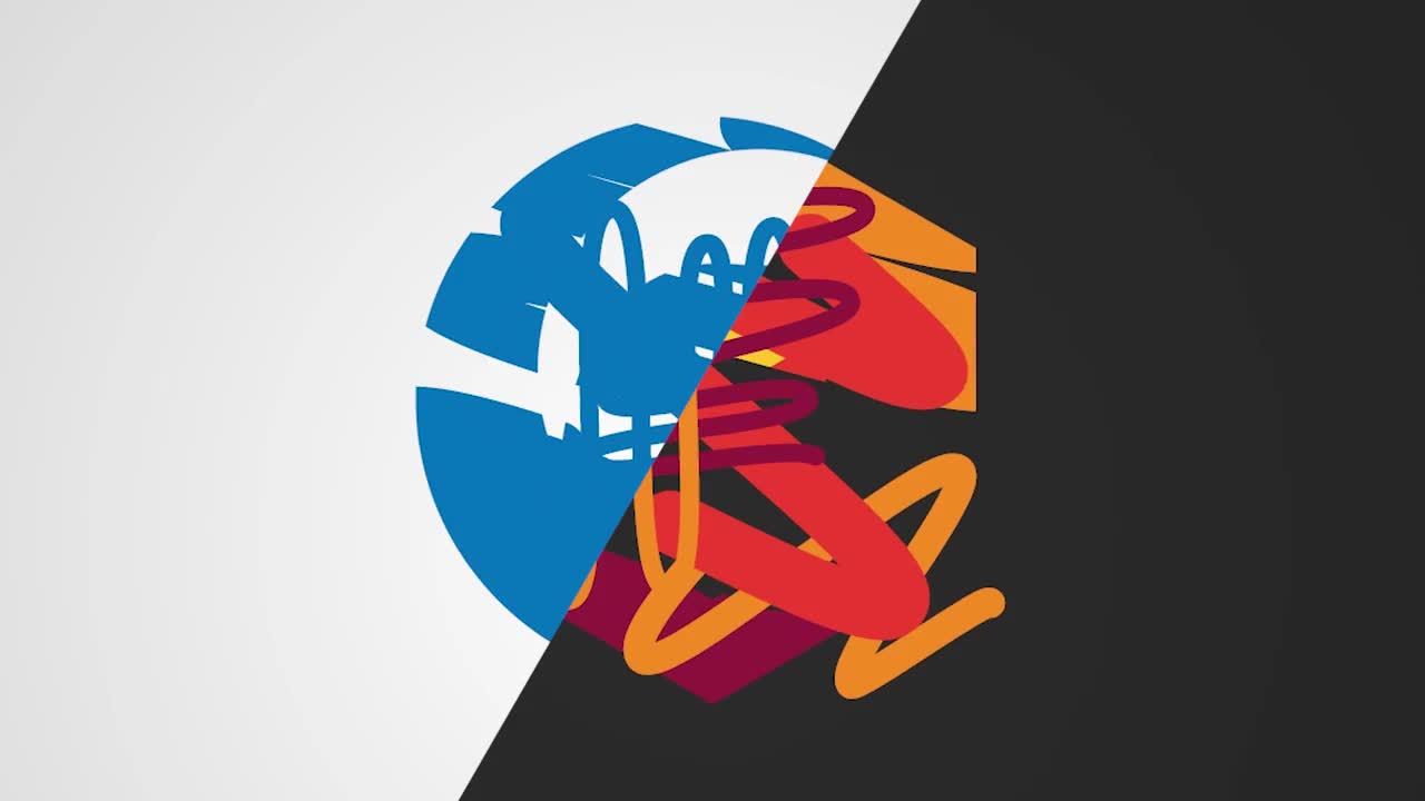 潦草标志商业宣传卡通素材库推荐PR模板