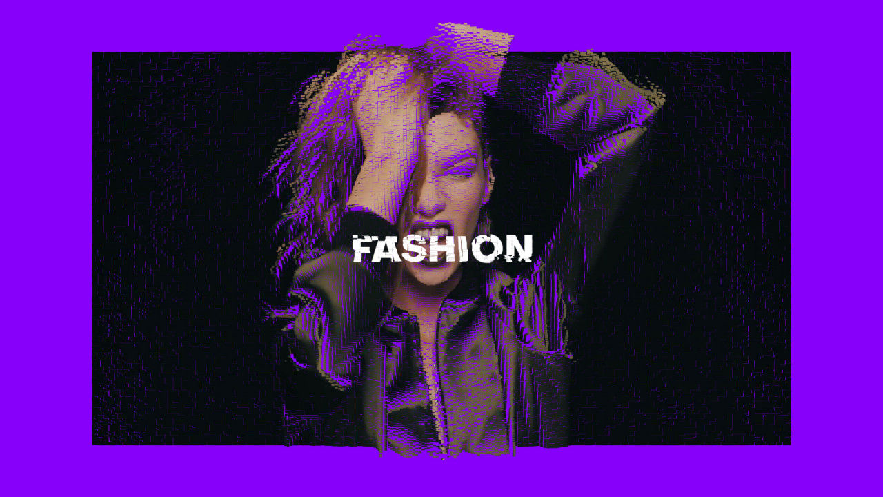 时尚前卫毛刺介绍素材库精选AE模板