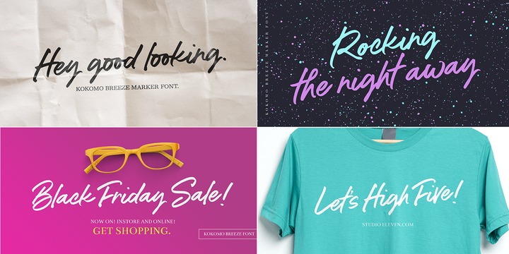 Kokomo Breeze Font插图1