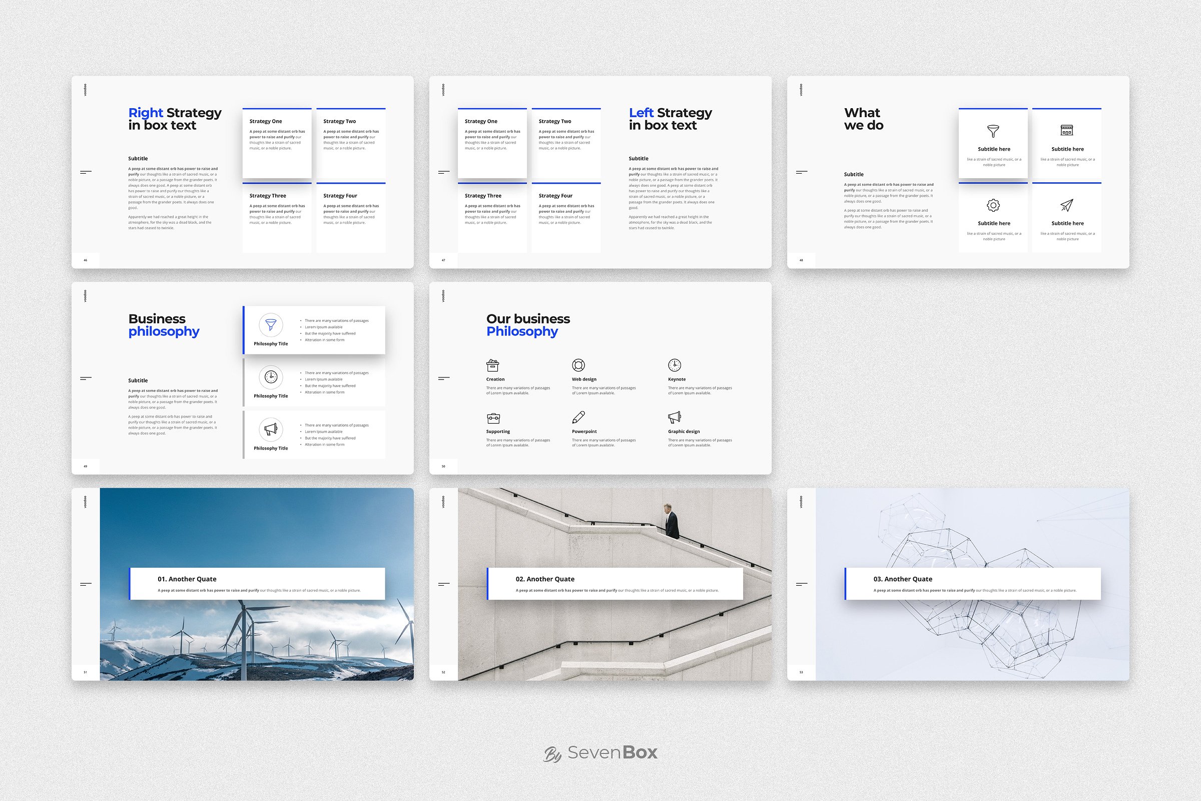 Voodoo-创意极简的PPT模板下载 [pptx]插图(9)