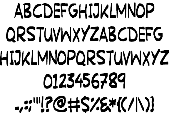 Martian Signpost font插图1