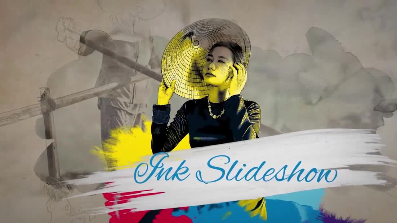 创意时尚的幻灯片素材库精选AE模板