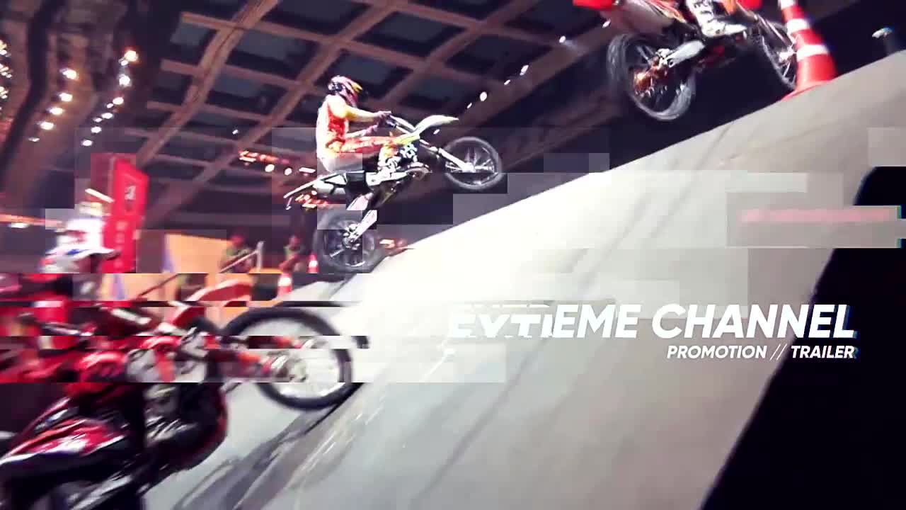 极限赛车宣传片头展示素材库精选AE模板