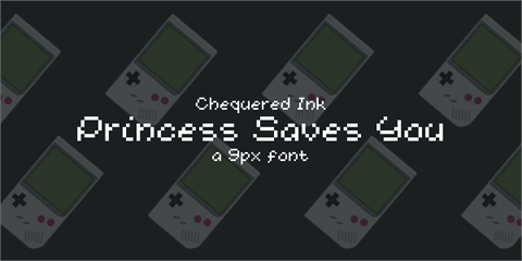 Princess Saves You font素材之家精选英文字体