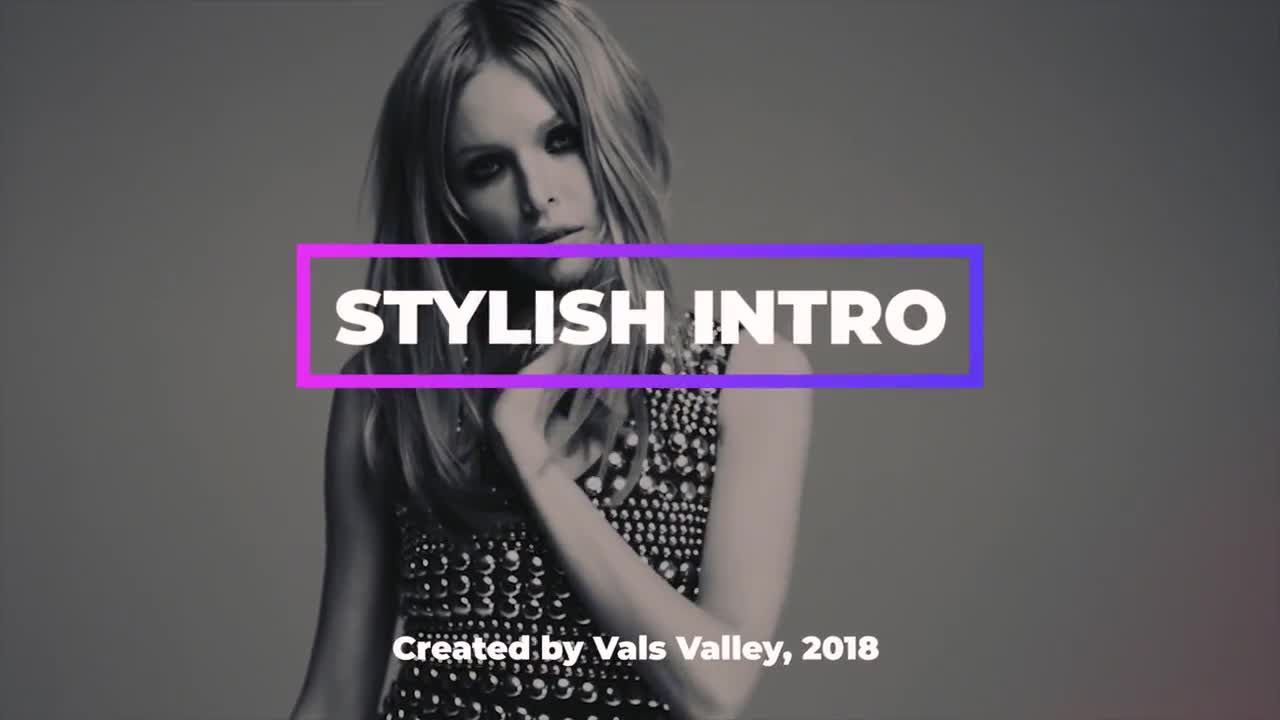 时尚创意宣传片视频展示素材库推荐PR模板