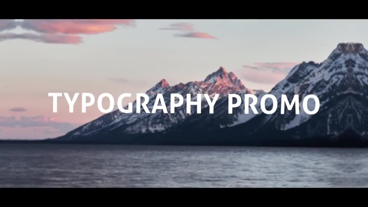 现代广告排版开场白素材库精选AE模板