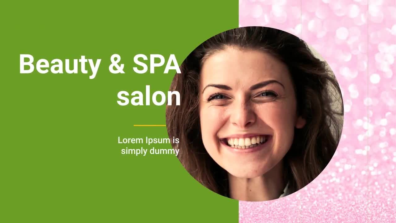 美容院宣传动画素材库精选AE模板