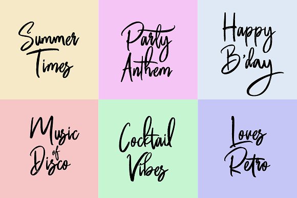 Butter Luchy – Handwritting Brush插图1