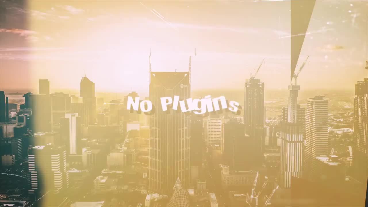 4K旅行快乐幻灯片照片展示素材库精选AE模板